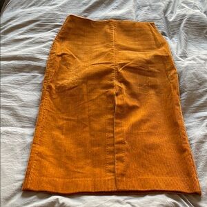 Light brown corduroy skirt size 4 & other stories